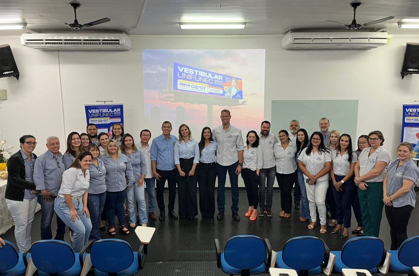 o Centro Universitário de Santa Fé do Sul – Unifunec lançou a campanha do vestibular 2023, com reservas de vagas para início de 2024