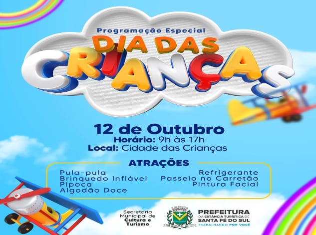  Dia das Crianças tem programação especial em Santa Fé do Sul