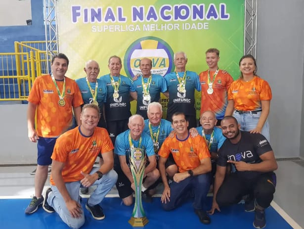  Equipe Masculina de Santa Fé do Sul é campeã da Superliga de Vôlei Adaptado Série Ouro