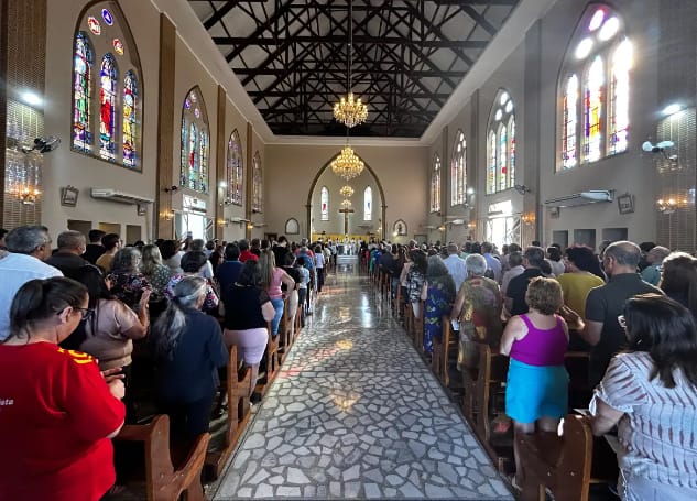  Missa do Padroeiro de Santa Fé do Sul é realizada no dia do aniversário do município