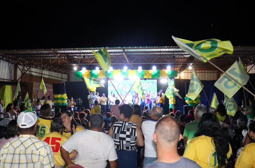  Vaguininho e Miguel realizam grande lançamento de campanha em Santana da Ponte Pensa